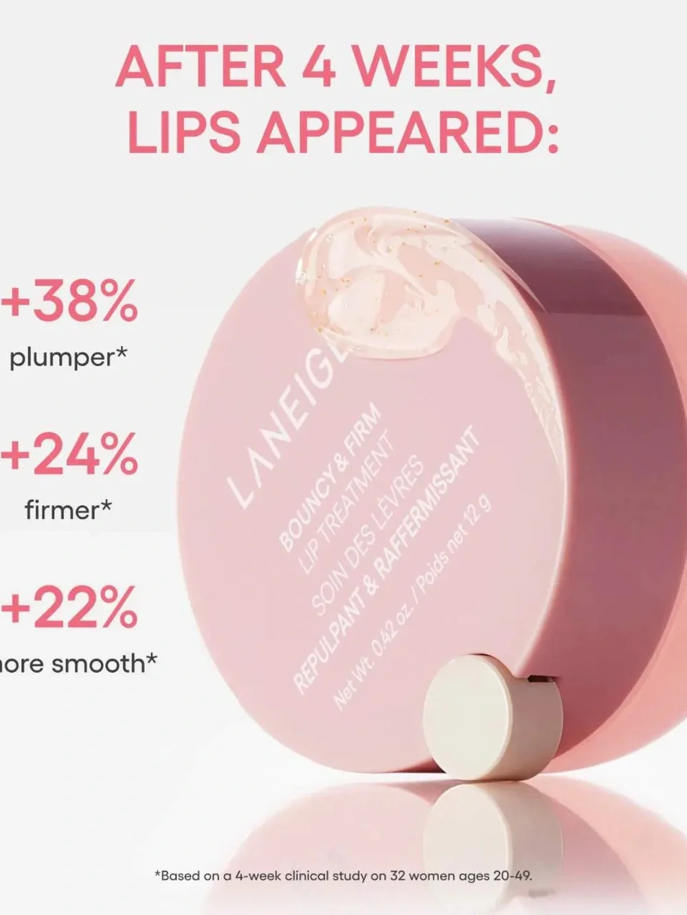 🔥 2/20: LANEIGE Bouncy & Firm Lip Treatment 0.07oz/2g